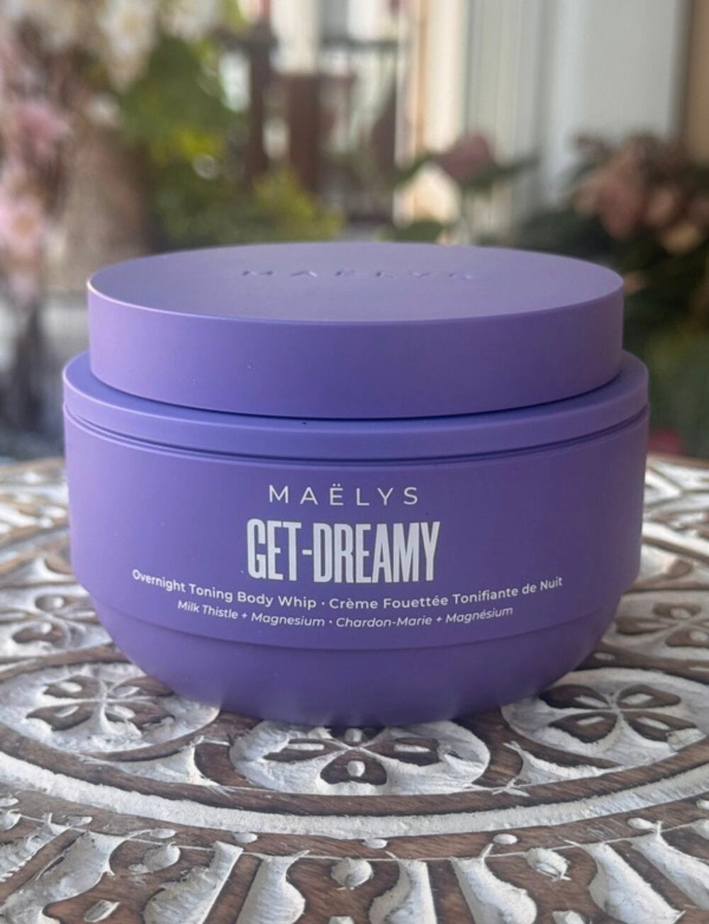 MAËLYS Get-Dreamy Overnight Toning Body Whip 6.8 oz / 200 mL With Box